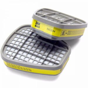 Filtro 3M 6003 - Vapores Orgánicos y Gas Ácido