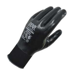 Guante tejido sin costura baño completo nitrilo