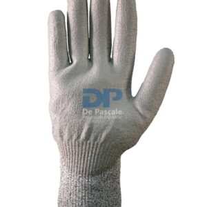 Guante sin costura anticorte recubierto PU